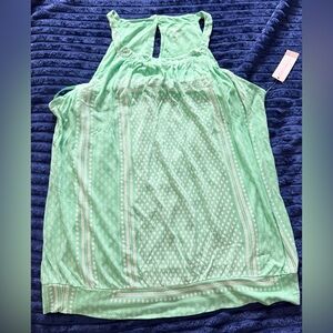 Mint Green Sleeveless Top
